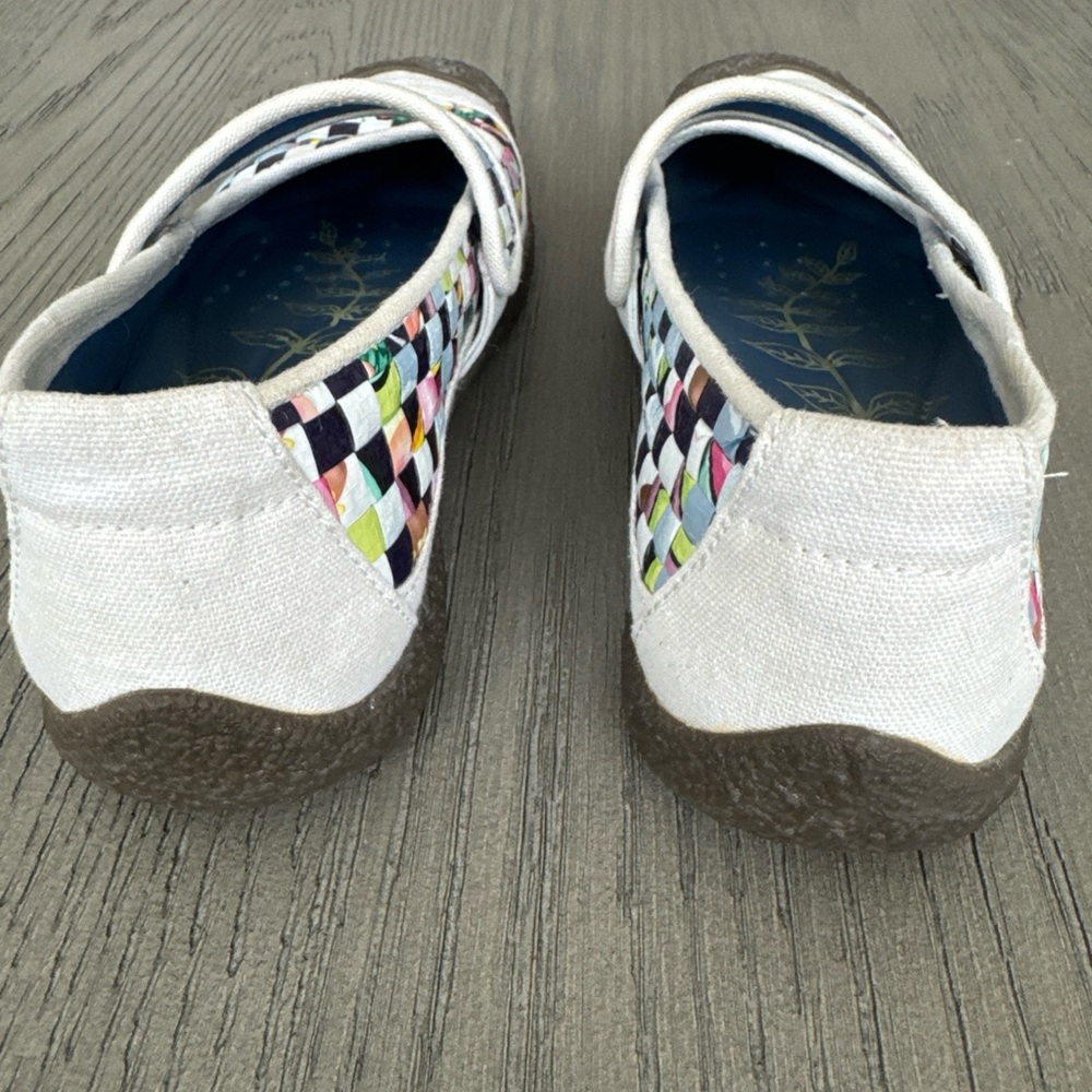 Keen Harvest Woven Rice Bag Mary Jane Shoes Sz 6.5 - Picture 3 of 12